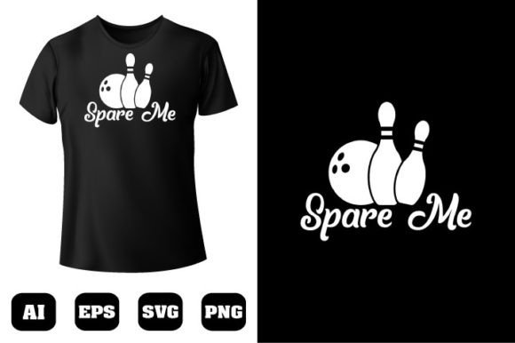 Bowling T-shirt Design 45: A Modern Asset for Branding