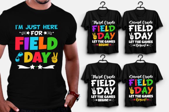Creative Field Day T-Shirt Design: A Dynamic Bundle for Every Project