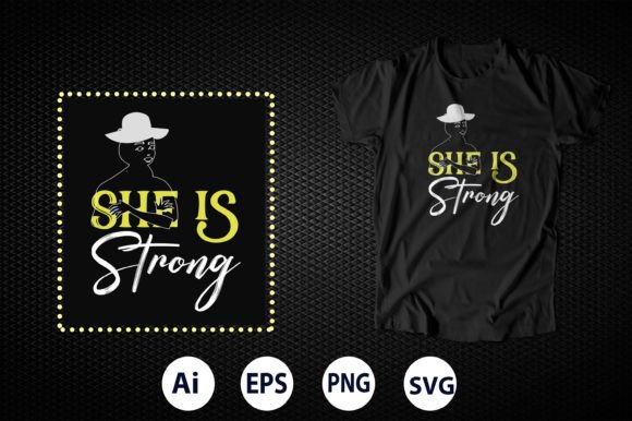 Elevate Your Message with the Happy Women's Day T-Shirt Design 6