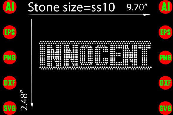 Elevate Your Projects with Innocent Rhinestone Templates Design