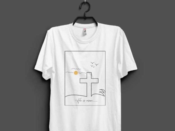 He is Risen Concept T-Shirt Design: A Designer's Asset