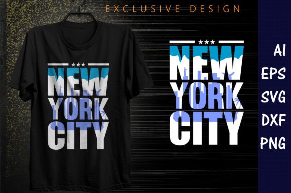 New York City T-shirt Design: Creative Assets for Modern Projects