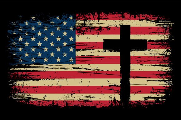 USA Flag Cross Design: A Versatile Visual Asset