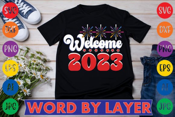 Welcome 2023 Svg Design: A Designer's Guide to Impactful Greetings
